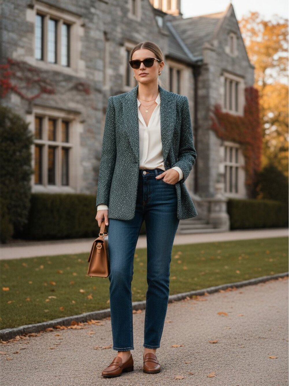 Tuckernuck Basalt Tweed Windsor Blazer NWT XS Quiet Luxury Preppy Jacket